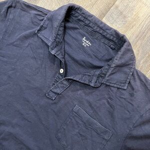 Boden‎ Navy Blue Short Sleeve Polo Shirt Mens Size XL